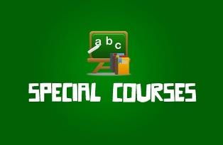 SPECIAL COURSES